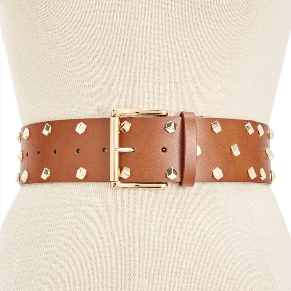 Michael Kors Studded Luggage Belt